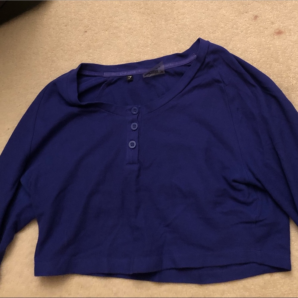 Gym shark shirt medium